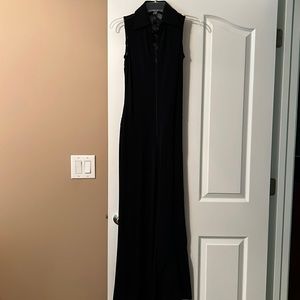 Black pantsuit Bebe, perfect. Lace back